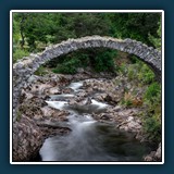 Anja Bender: Old Bridge Carrebridge Highlands